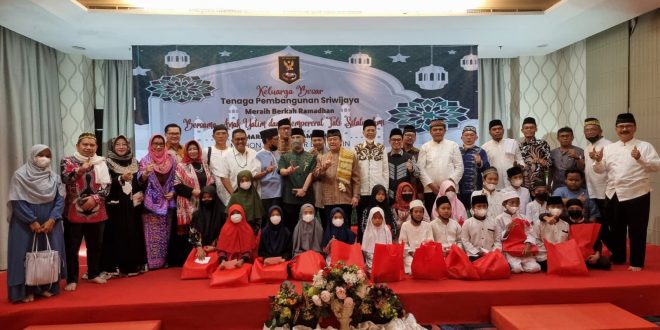 Jalin Kebersamaan, Keluarga Besar TP Sriwijaya Gelar Buka Bersama
