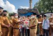 BAZNAS Lampung Selatan Salurkan 10 Ton Beras Zakat Fitrah ASN
