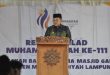 Gubernur Arinal Djunaidi Menghadiri Milad Ke-11 Muhammadiyah Sekaligus Peletakan Batu Pertama Pembangunan Masjid Muhammadiyah di Lampung Selatan